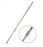 Термометр ртутный стеклянный лабораторный ТЛ-50 N10 НЧ 100 14/23 (0+150)