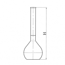 колба мерная 1-500 1-й класс точности ГОСТ 1770-74